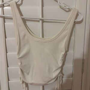 Zara side cinched tank top